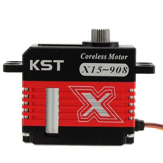 Hot Sales KST X15-908 9.2kg Servo Mini Cyclic Coreless HV Servo for RC Helicopter Servo Motor Robot UAV Hobby Education